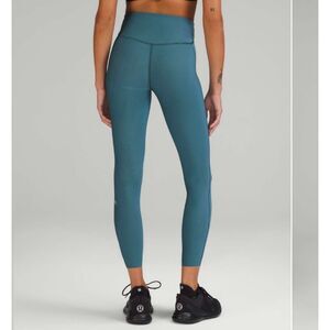 Lululemon Base Pace High-Rise Tight 25" Two-Tone Ribbed 8
